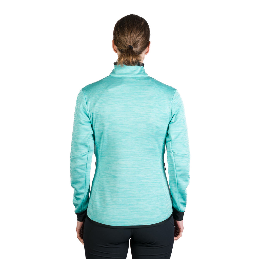 MI-4826OR women's mountain outdoor fit melange fleece sweater CONNIE