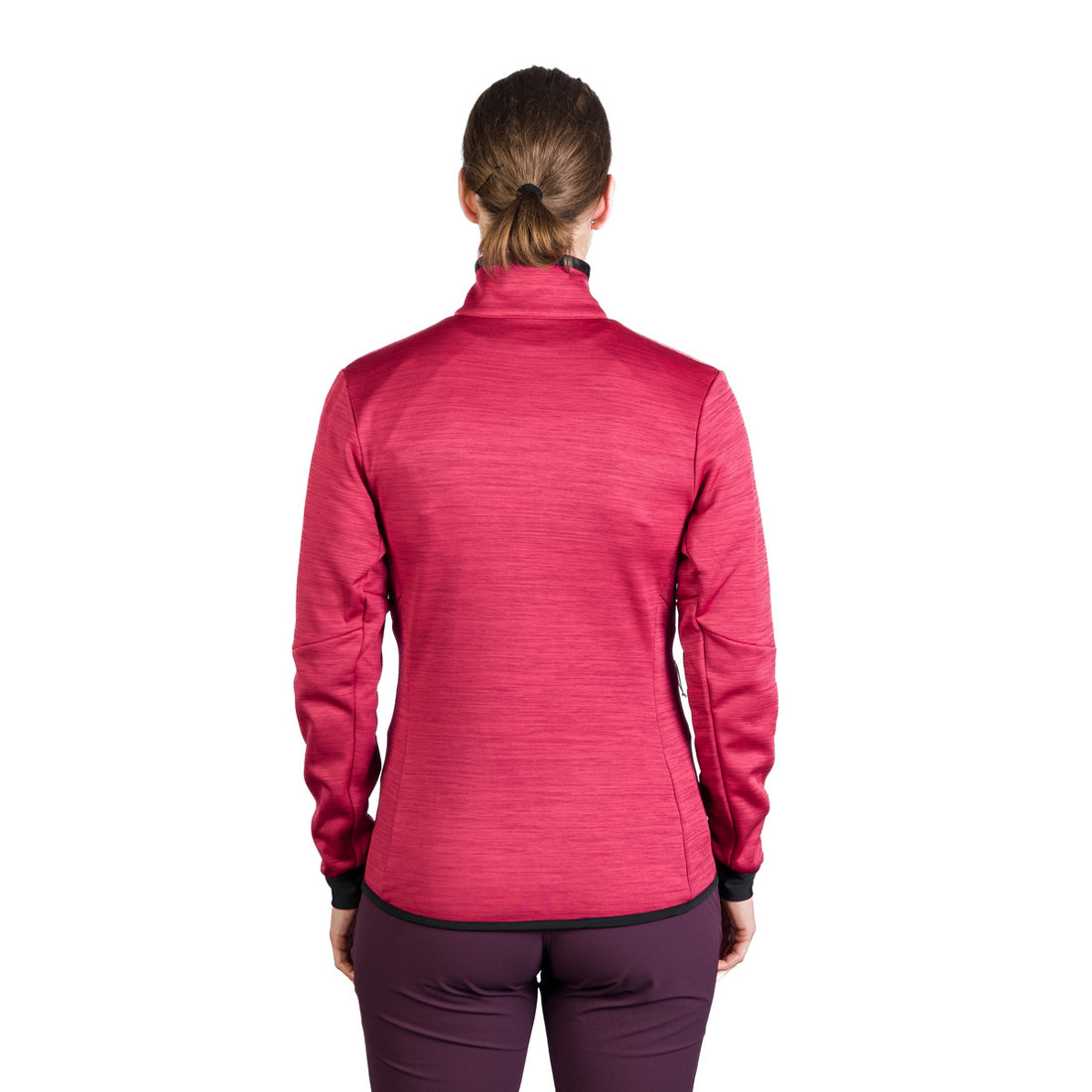 MI-4826OR women's mountain outdoor fit melange fleece sweater CONNIE