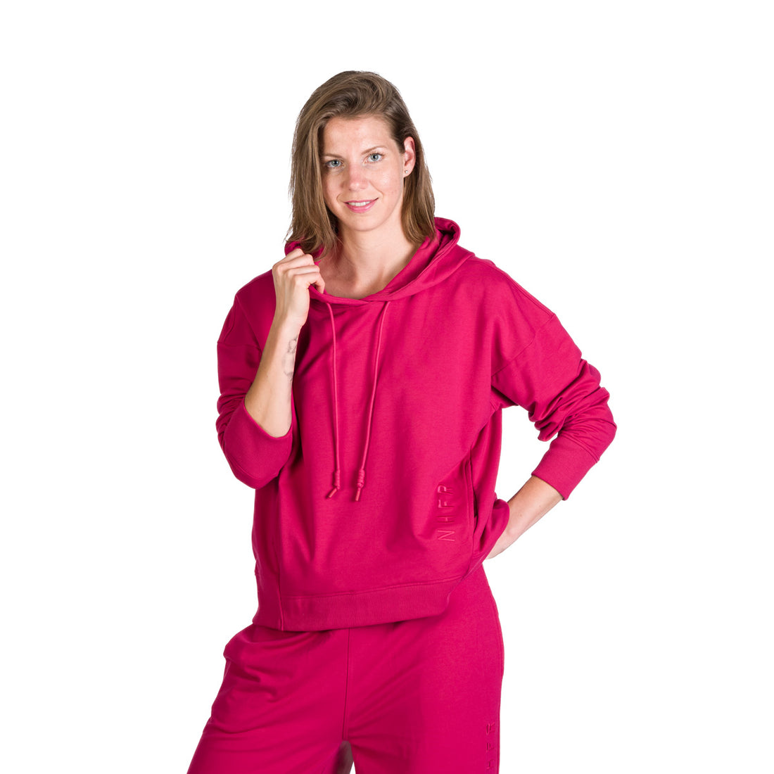 MI-4833SP women's oversized hoodie sweatshirt GWEN