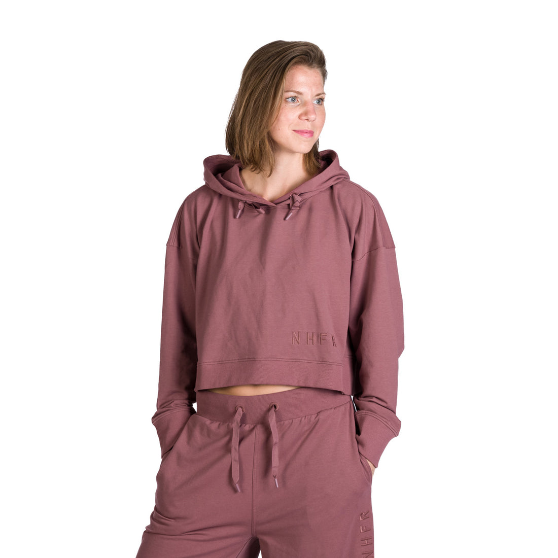 MI-4834SP women's oversized cropped hoodie sweatshirt  PATTI