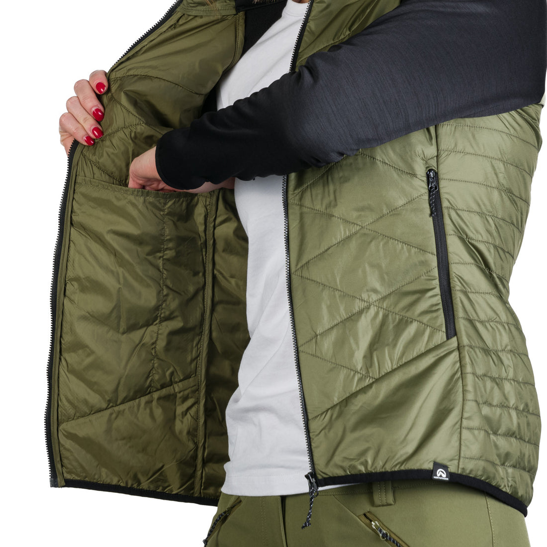MI-4850OR women's hybrid windproof outdoor sweater SUSIE