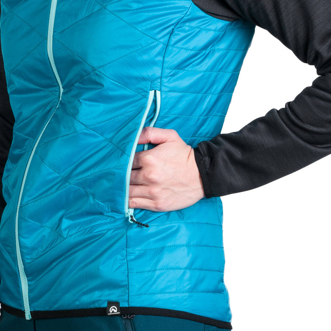 MI-4850OR women's hybrid windproof outdoor sweater SUSIE