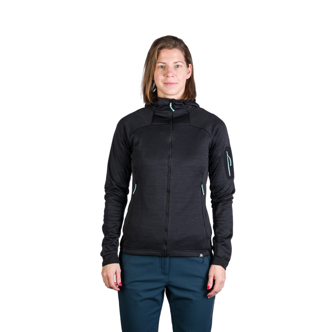 MI-4851OR women's melange outdoor active hoodie sweater JONI