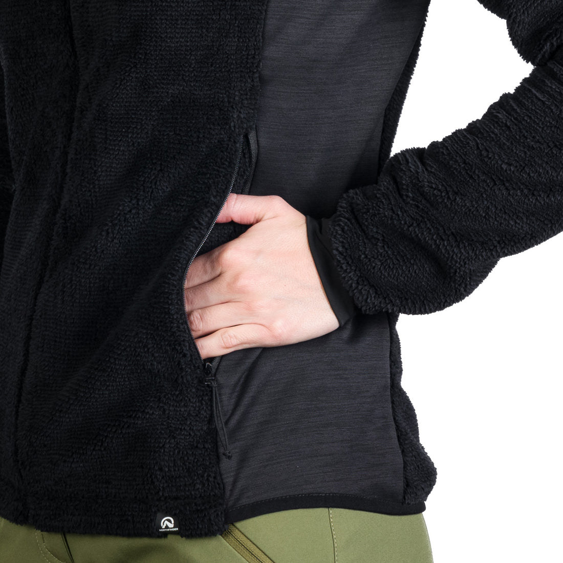 MI-4852OR women's combined outdoor active hoodie sweater CARLENE