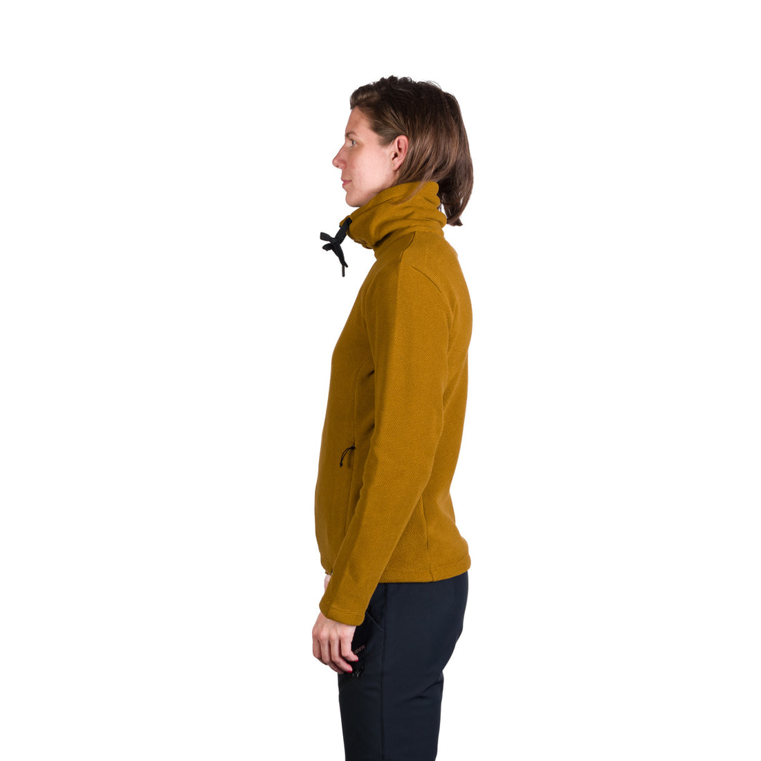 MI-4855OR women's outdoor fleece sweater melange style TAMMY