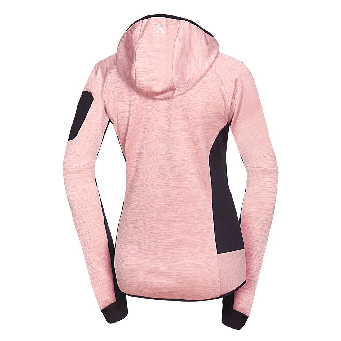 MI-4870OR women's mountain melange fleece hoody sweater COLEEN