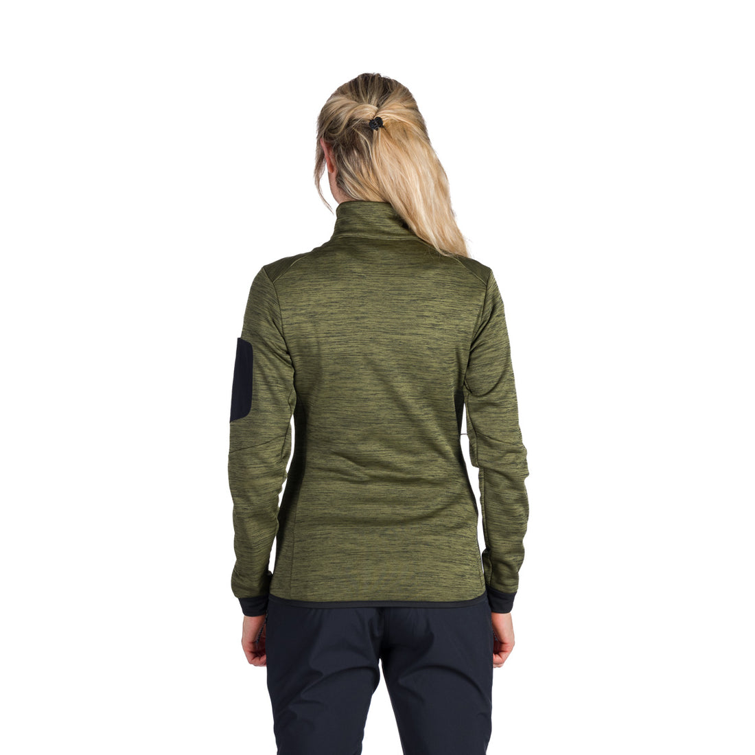 MI-4871OR women's mountain outdoor melange fleece sweater KERI
