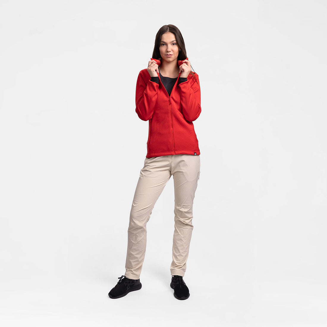 MI-48721OR women's fleece sweater MARCELLA