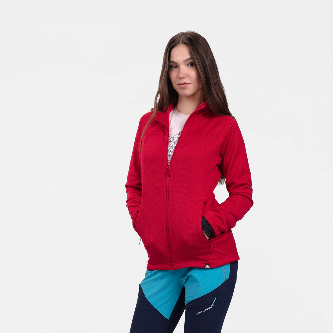 MI-48721OR women's fleece sweater MARCELLA