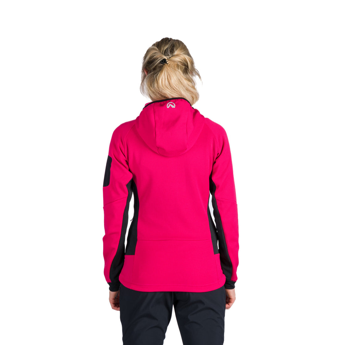 MI-4872OR women's mountain melange fleece hoody sweater MARCELLA