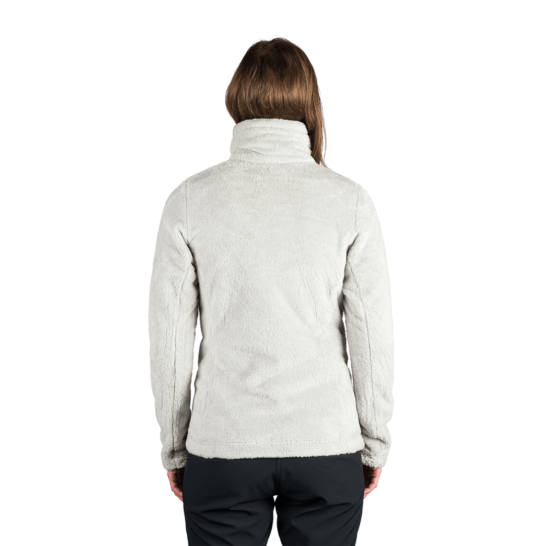 MI-4893OR women's outdoor fleece sweater melange style LACY