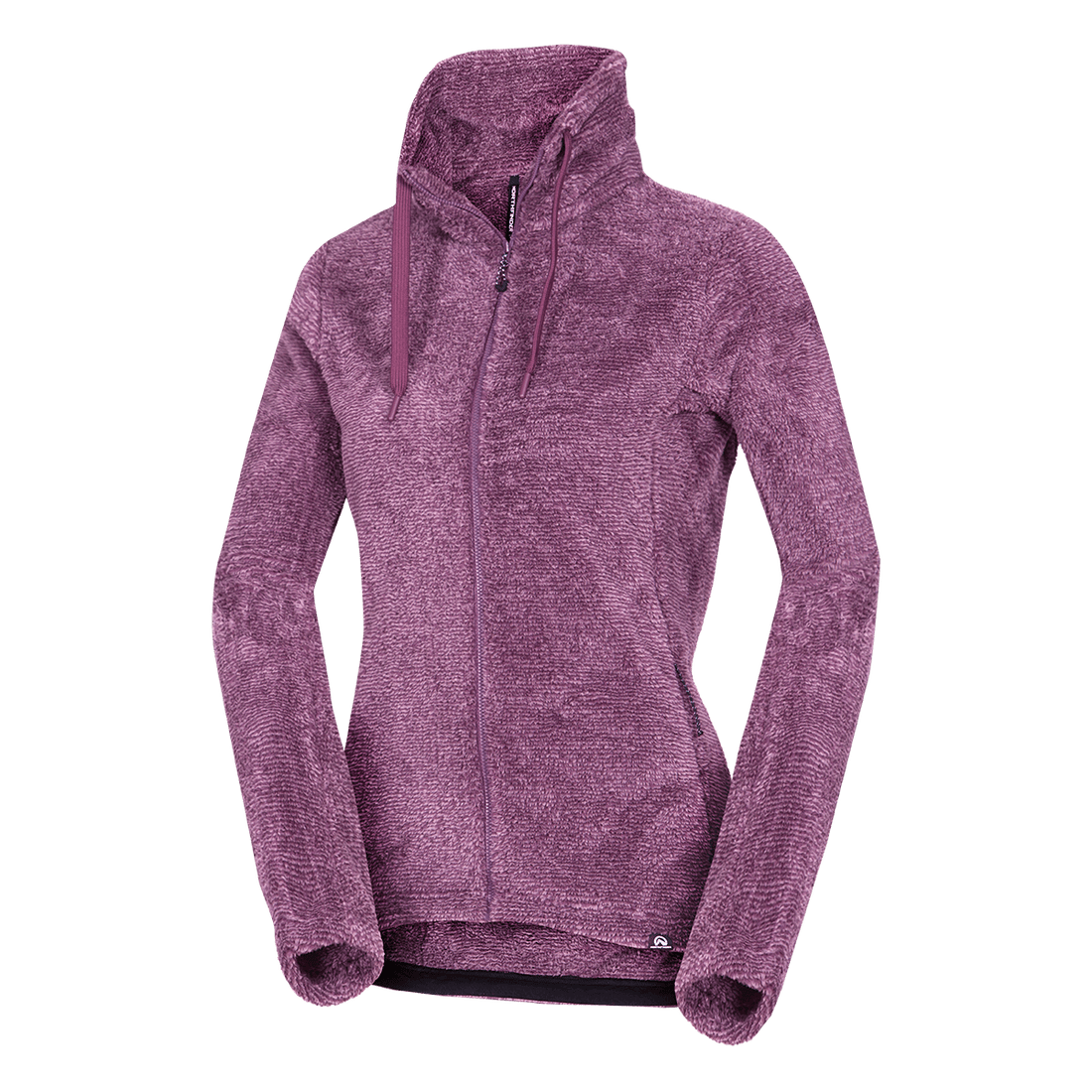 MI-4893OR women's outdoor fleece sweater melange style LACY