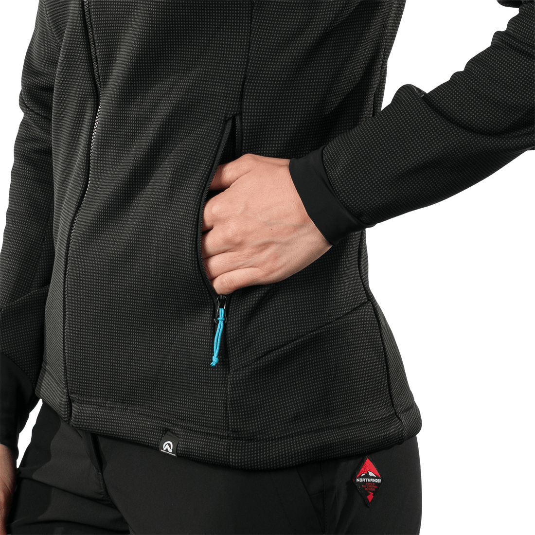 MI-4921OR women's fleece sweater RHIANNA