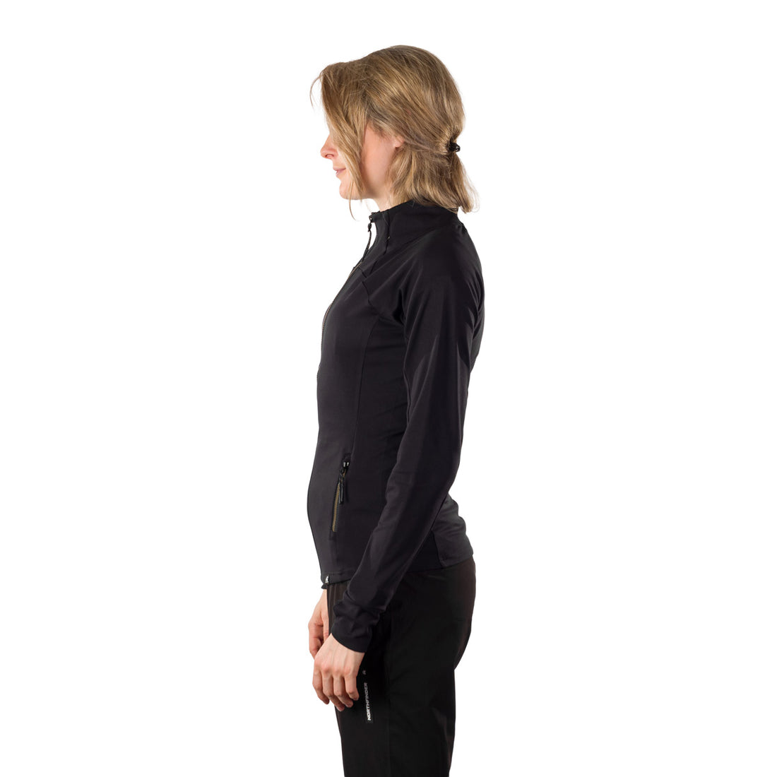 MI-4927SP women's sporty slim fit hoodie KRISTIE