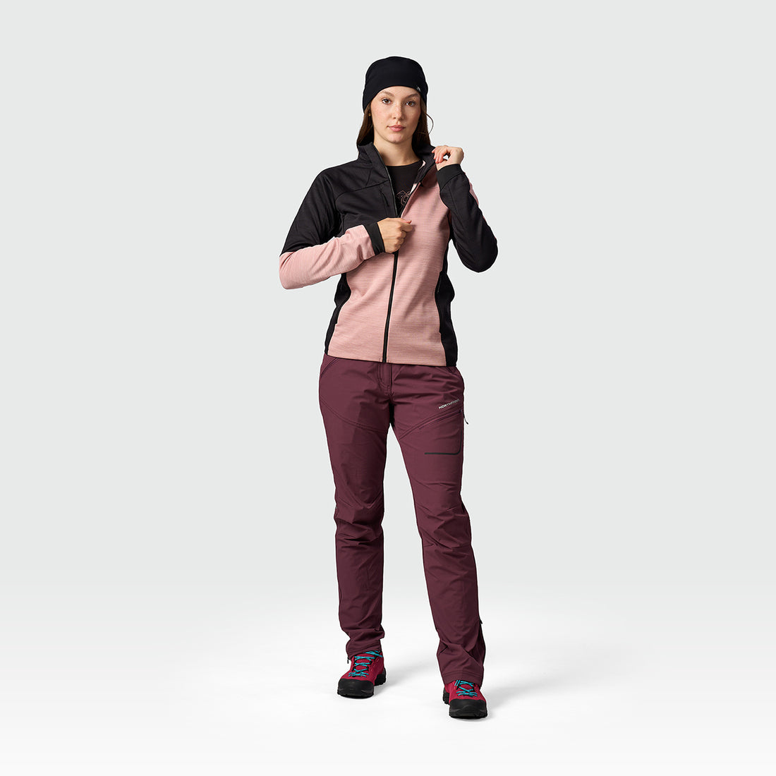 MI-4950OR women's melange active comfort sweater TRYA