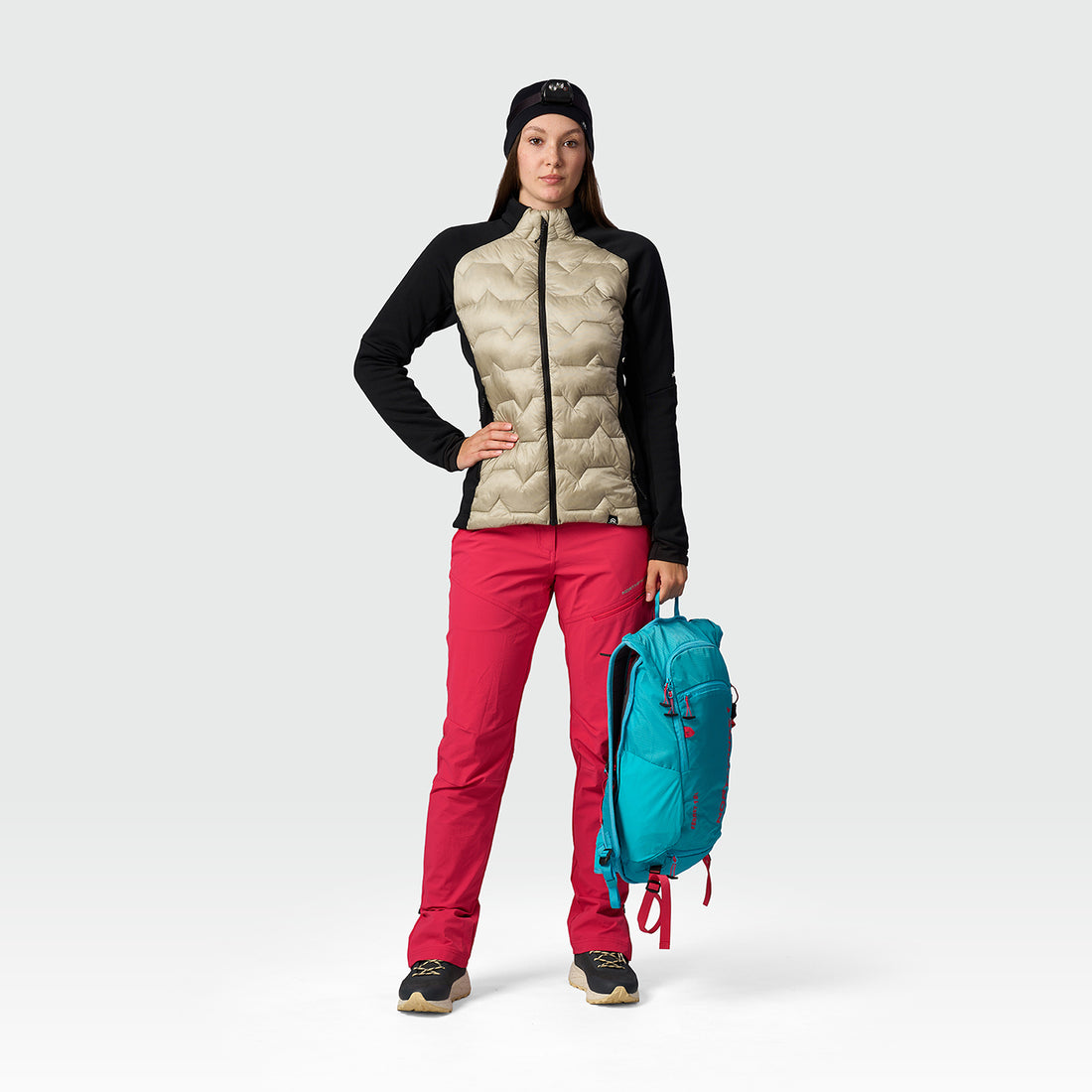 MI-4959OR women's hybrid active sweater ESPERANZ