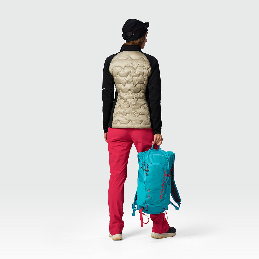 MI-4959OR women's hybrid active sweater ESPERANZ