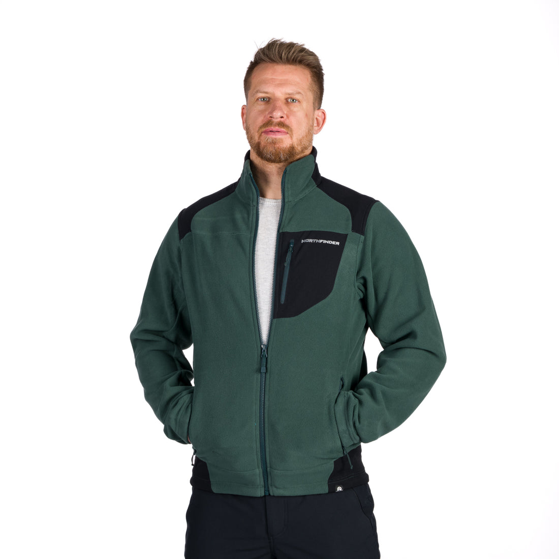 MI-5000OR men's fleece sweater BENDIK