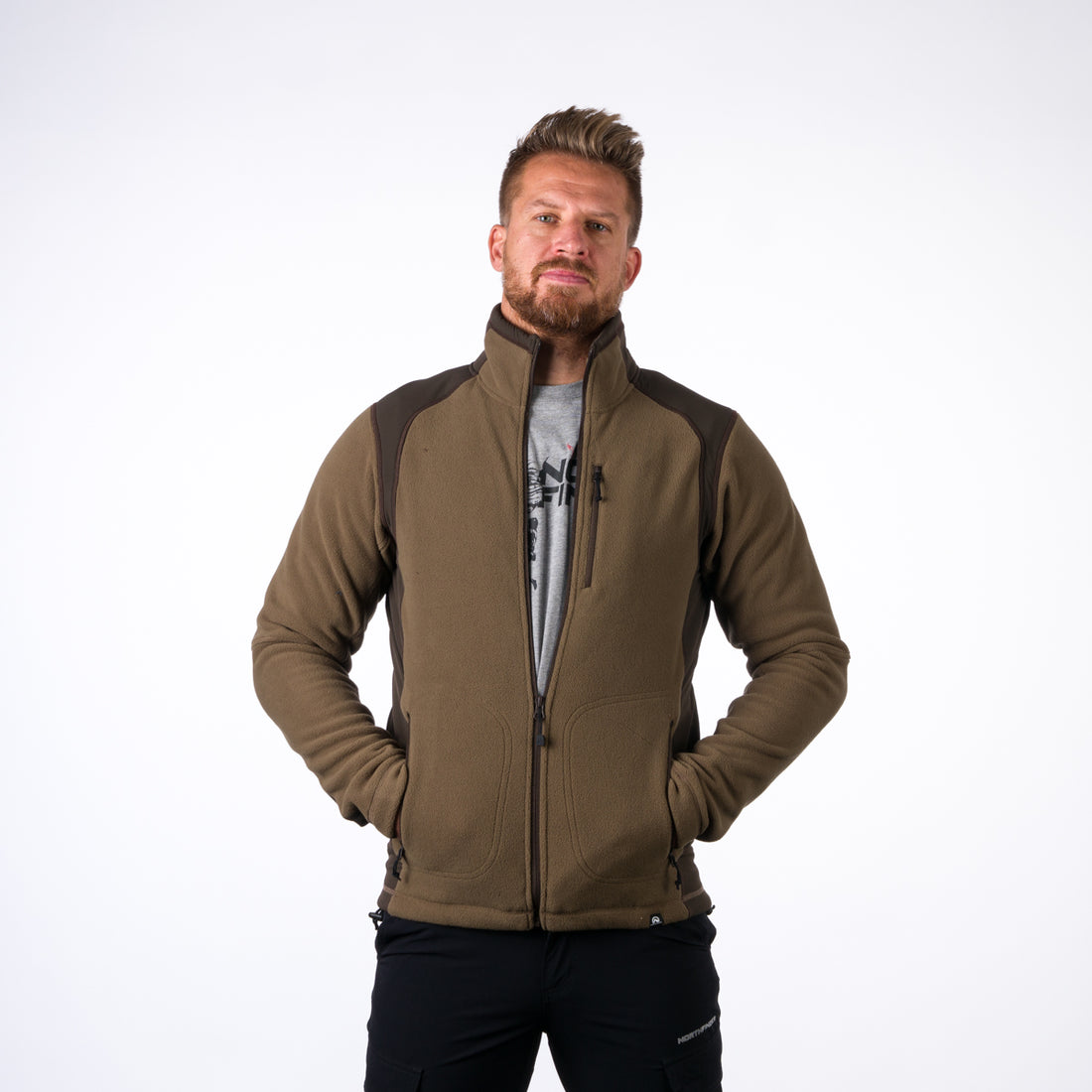 MI-5001OR men's fleece sweater MISSION