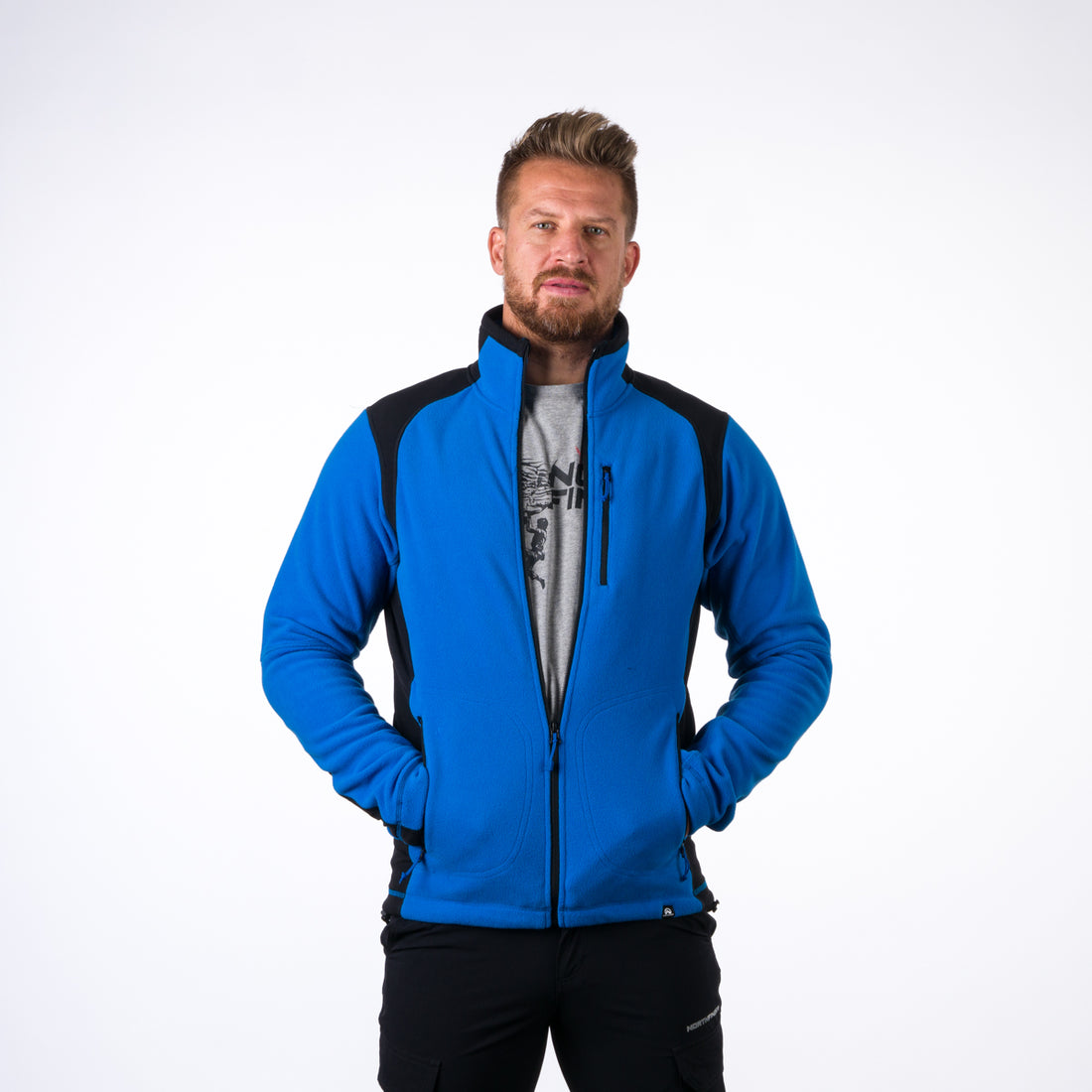 MI-5001OR men's fleece sweater MISSION