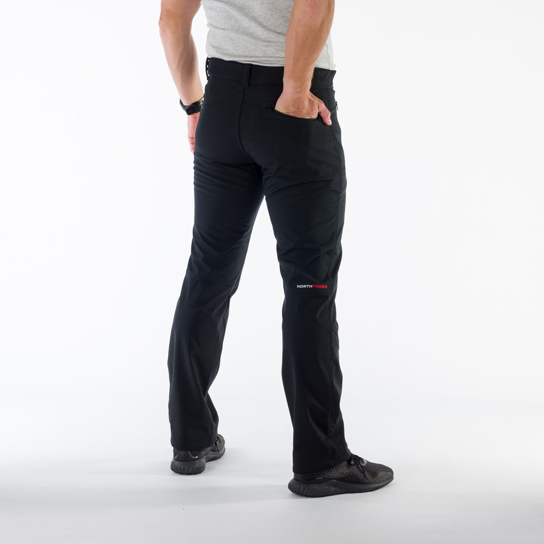 NO-3280OR men's trousers active softshell CHAD