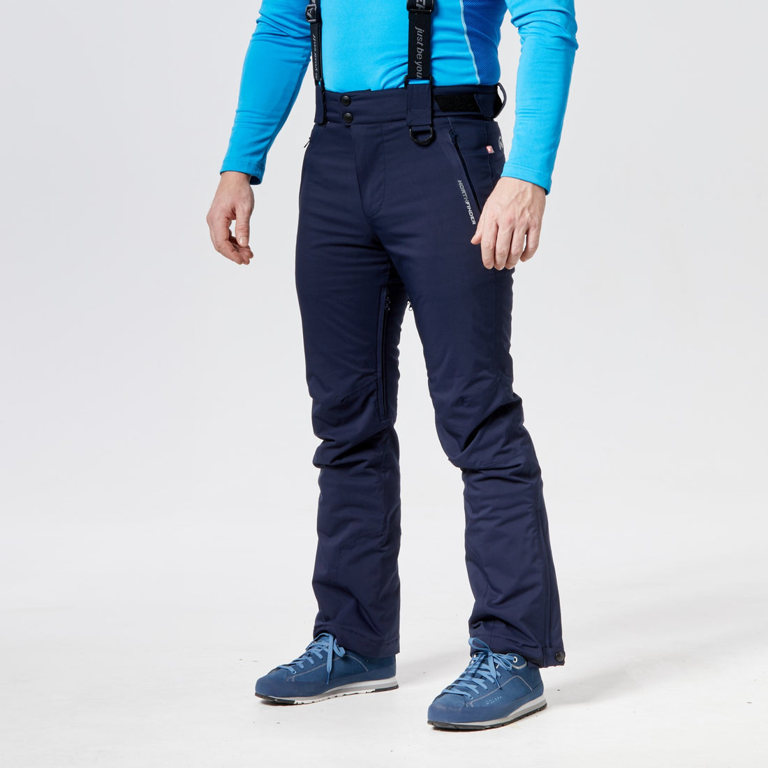 NO-3573SNW men's ski trousers snow series all primaloft® insulation eco black 2-layer LOXLEY