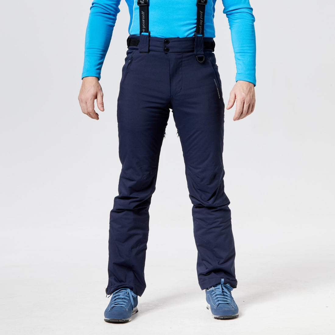 NO-3573SNW men's ski trousers snow series all primaloft® insulation eco black 2-layer LOXLEY