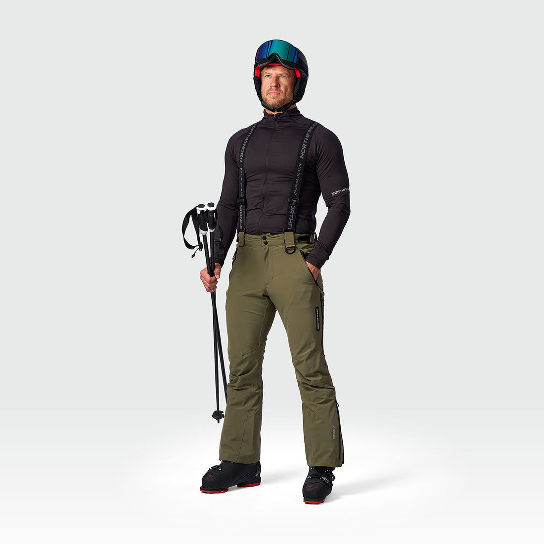 NO-36501SNW men's ski premium pants Dermizax™EV KREADY1