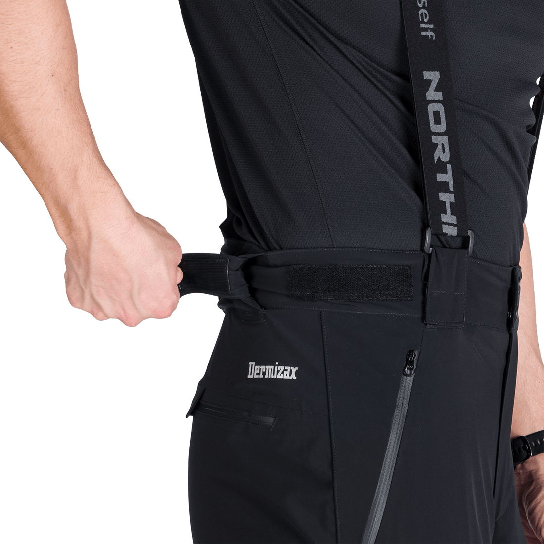 NO-3650SNW men's ski luxus pants full pack KREADY
