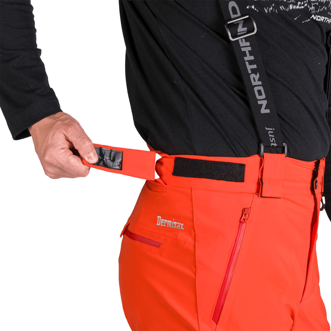 NO-3650SNW men's ski luxus pants full pack KREADY