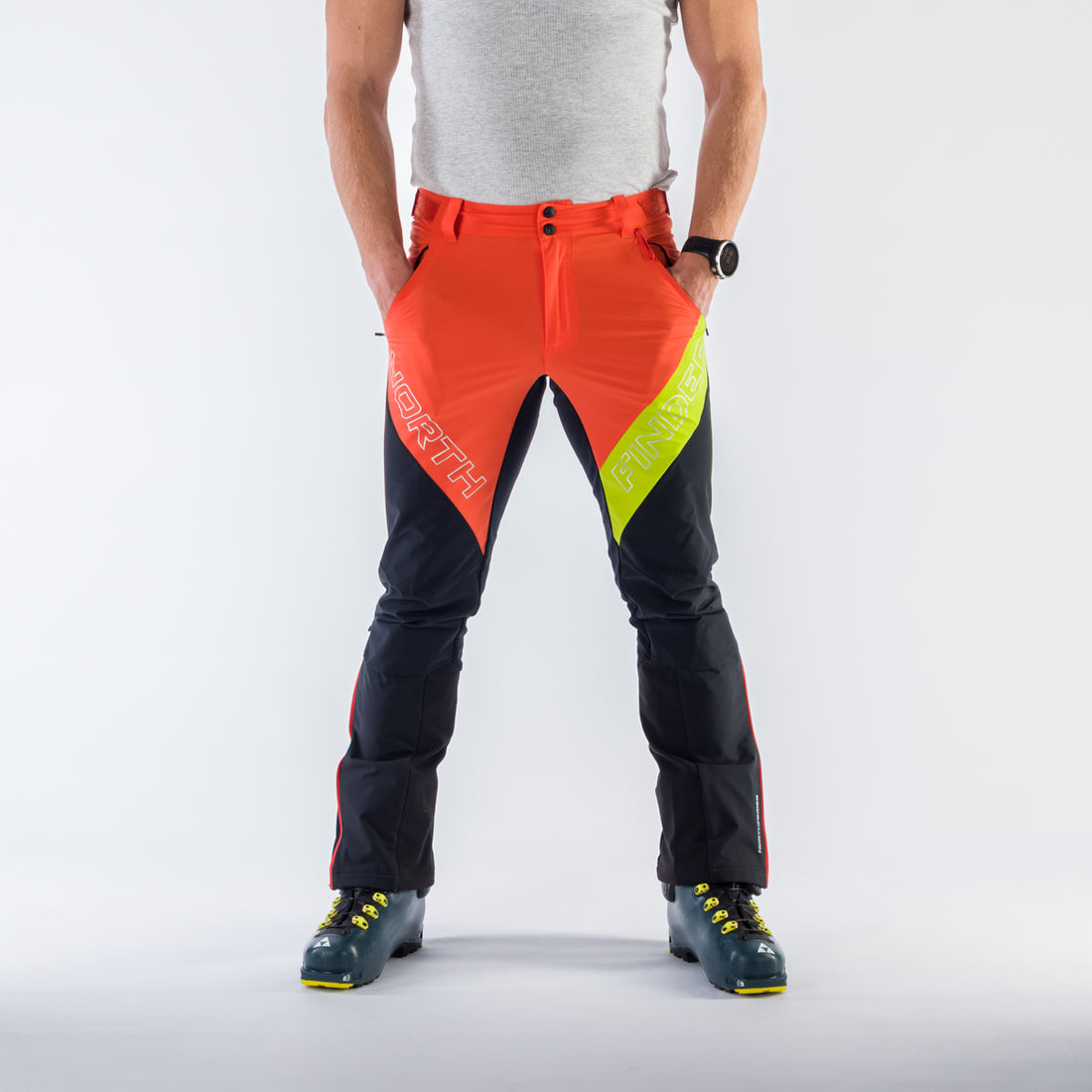 NO-36612SKP men´s ski-touring pants active sport warm fleece RYSY 2