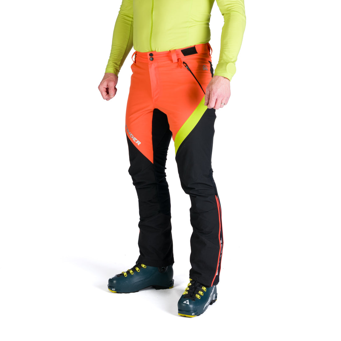 NO-36613SKP men's ski-touring pants active sport warm fleece 2L RYSY 3