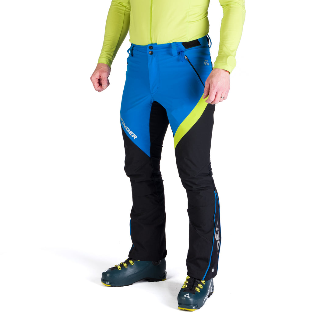 NO-36613SKP men's ski-touring pants active sport warm fleece 2L RYSY 3