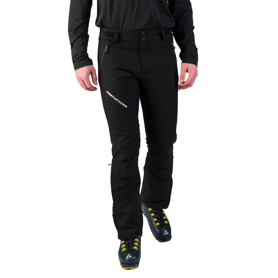NO-36614SKP men's ski-touring pants active sport warm fleece 2L RYSY4