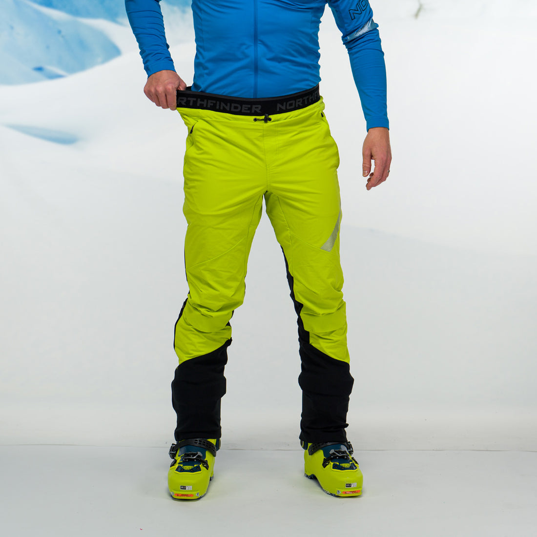 NO-36621SKP men's trousers ski-touring active  polartec® power stretch pro DERESE