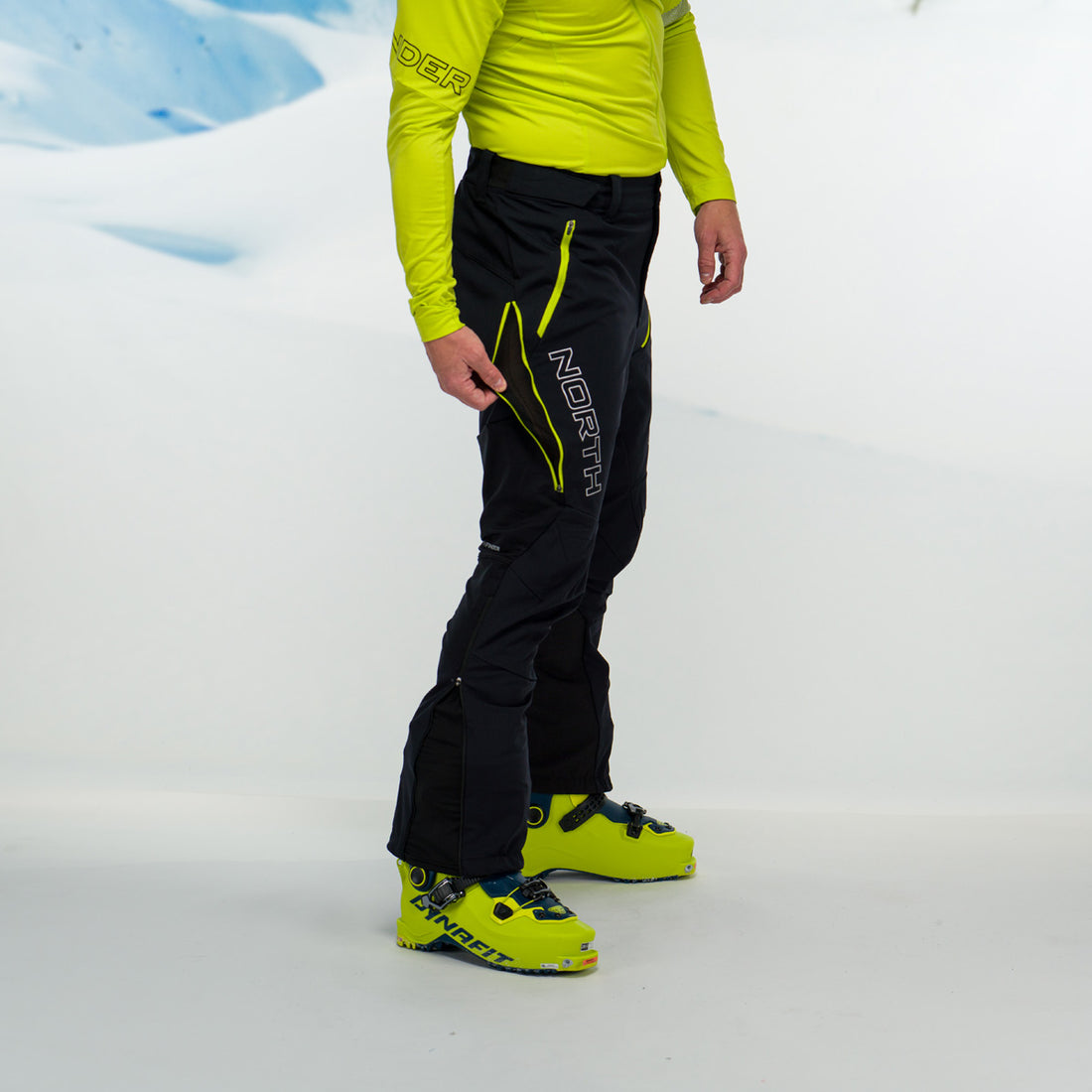 NO-3664SKP men's trousers ski-touring all seasons softshell 3l ROKOS