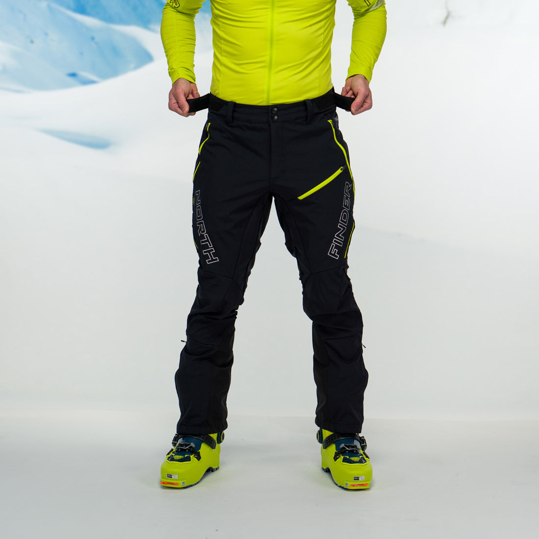 NO-3664SKP men's trousers ski-touring all seasons softshell 3l ROKOS