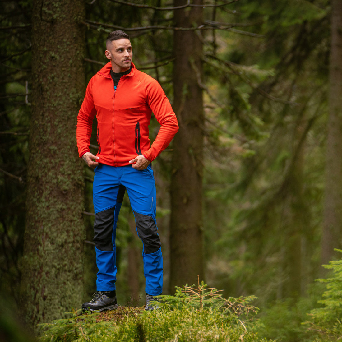 NO-3720OR men's softshell pants protect face outdoor 3l DAMON