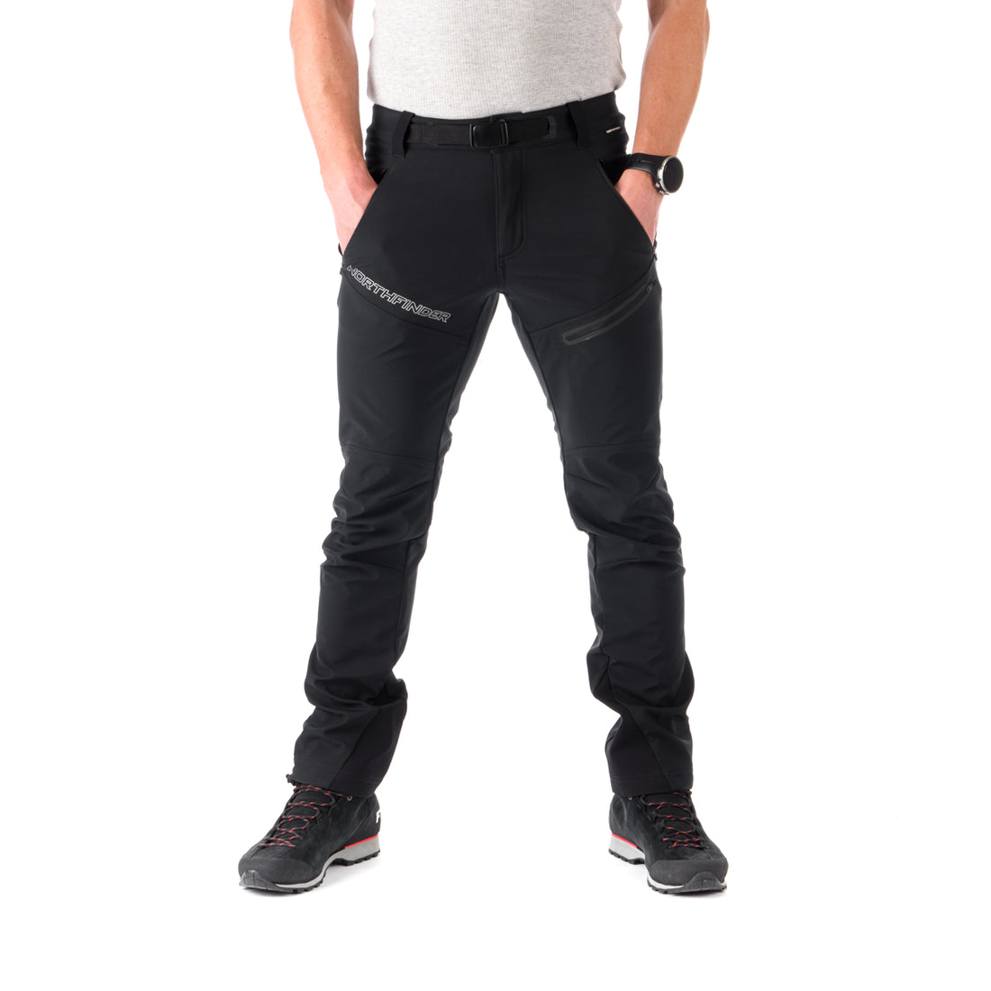 NO-3811OR men's trekking softshell pants outdoor 3L ATLAS
