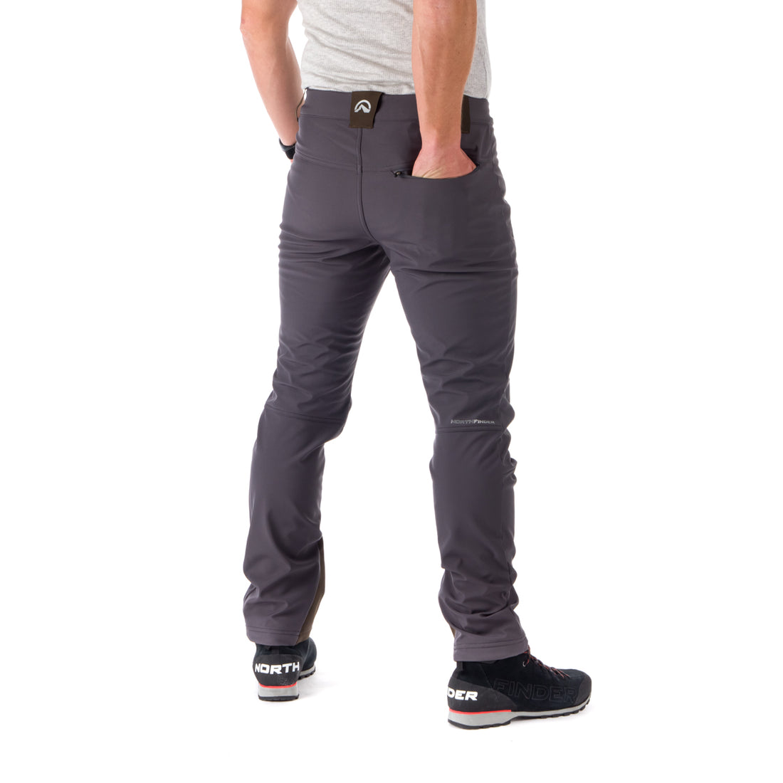NO-3811OR men's trekking softshell pants outdoor 3L ATLAS