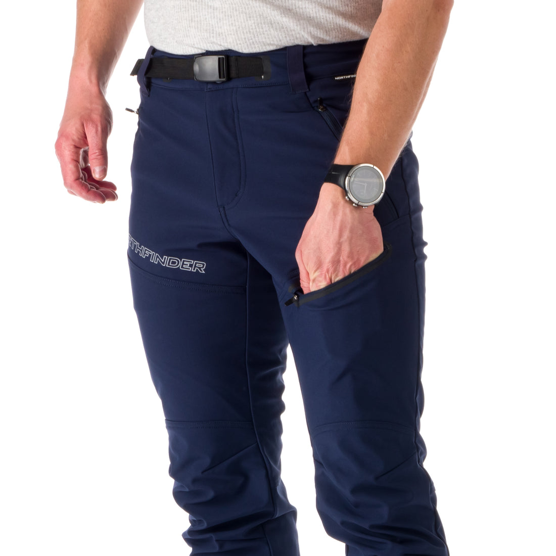 NO-3811OR men's trekking softshell pants outdoor 3L ATLAS