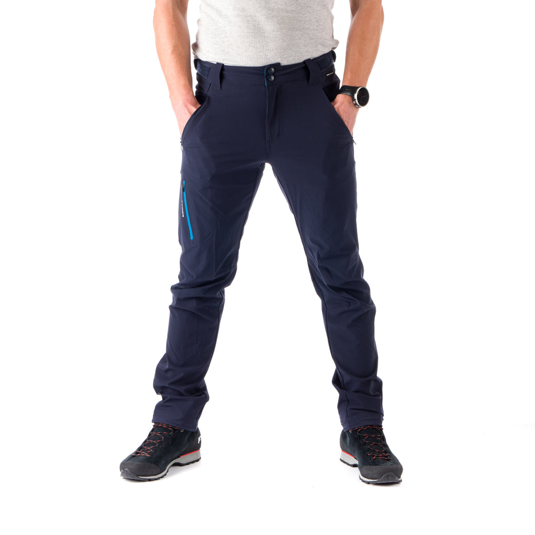 NO-3812OR men's 4way stretch outdoor regular fit pants BERT