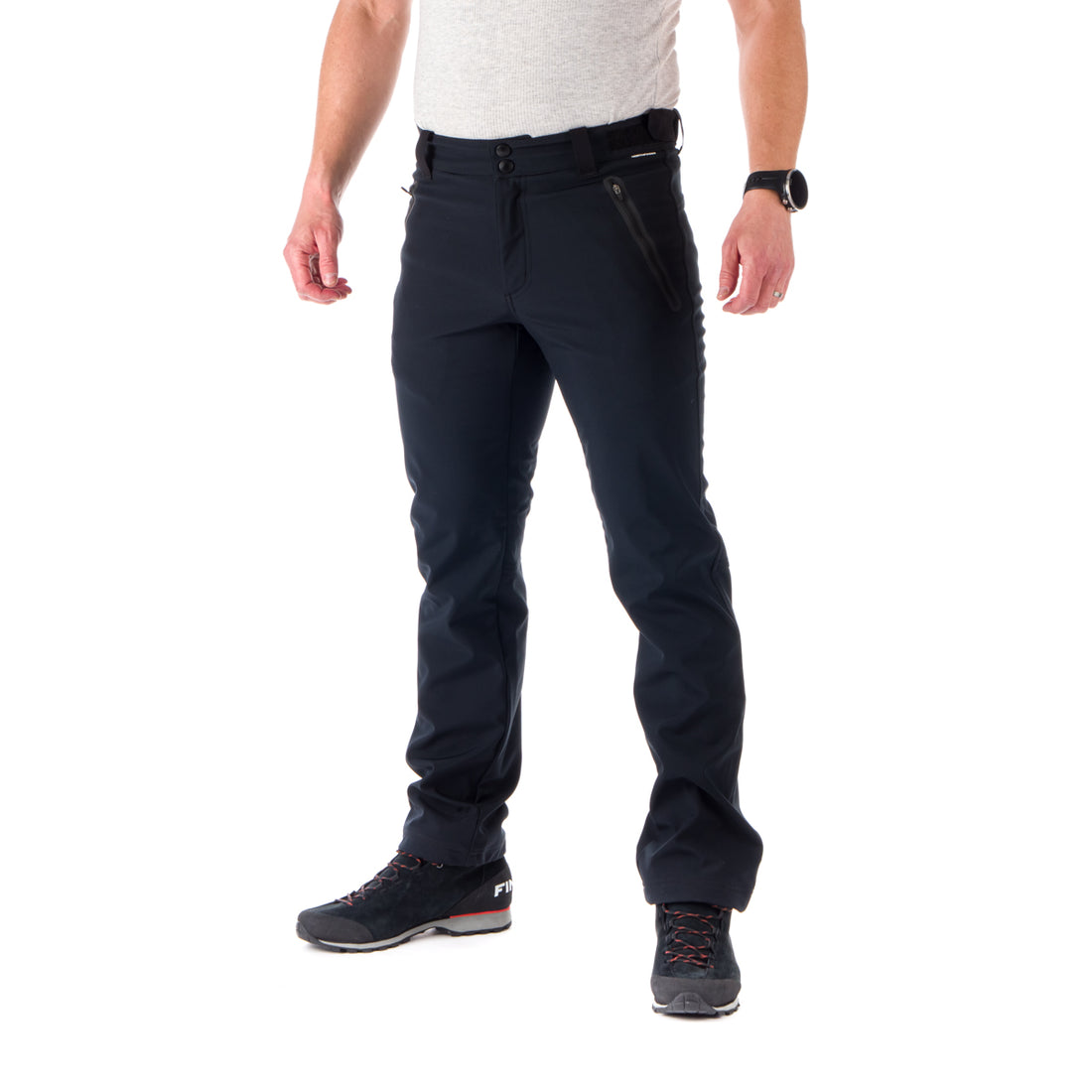 NO-3815OR men's softshell travel pants 3L BODEN