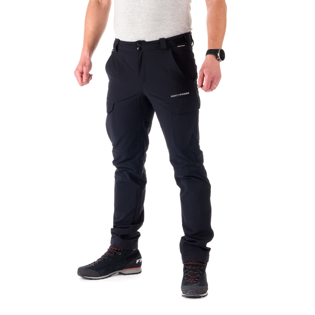 NO-3816OR men's travel comfort cargo pants  HARRIS