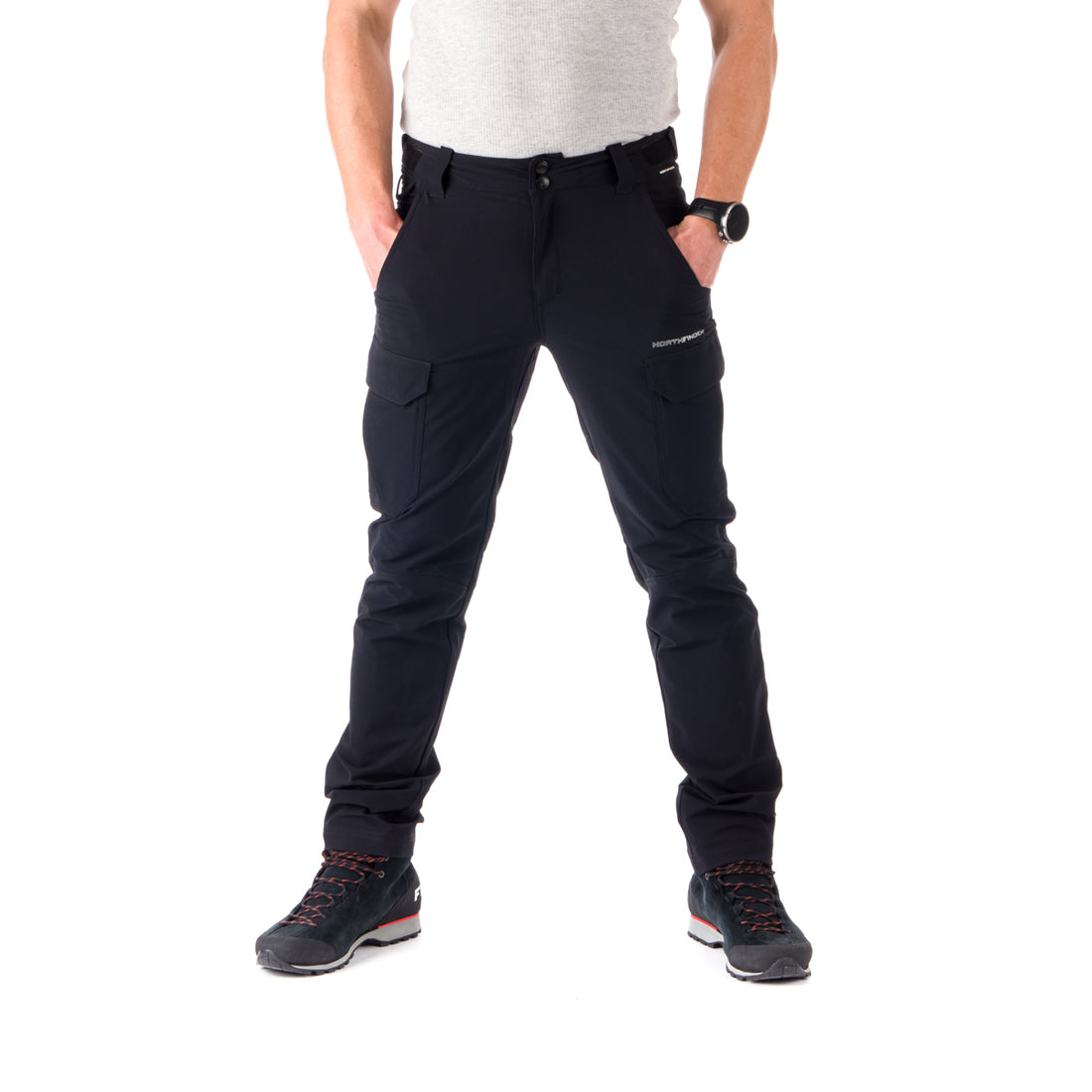 NO-3816OR men's travel comfort cargo pants  HARRIS