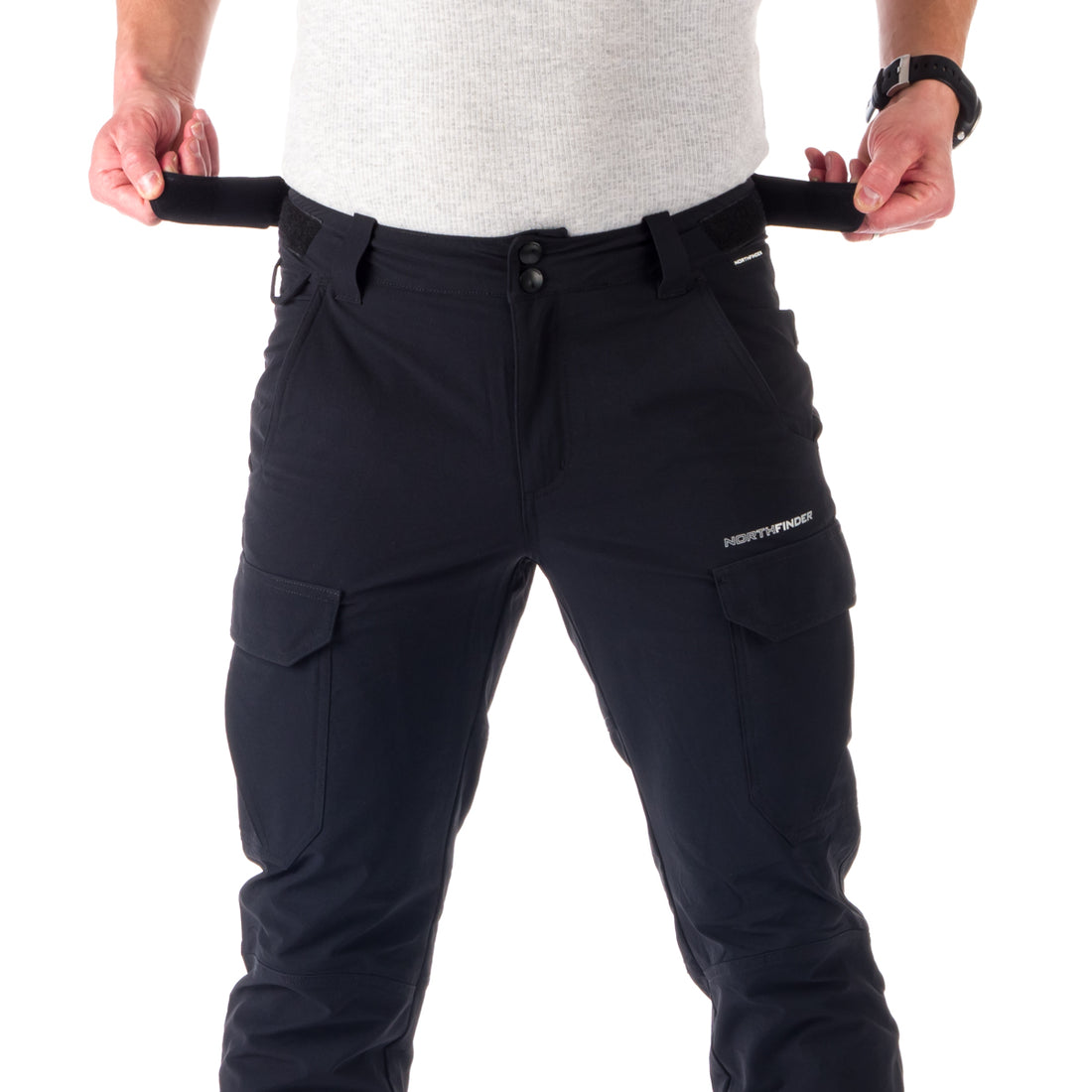 NO-3816OR men's travel comfort cargo pants  HARRIS