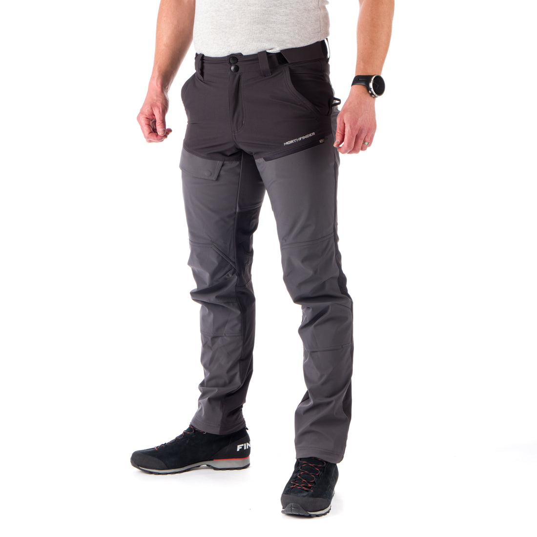 NO-3817OR men's hybrid pants with 4way stretch parts WESLEY 