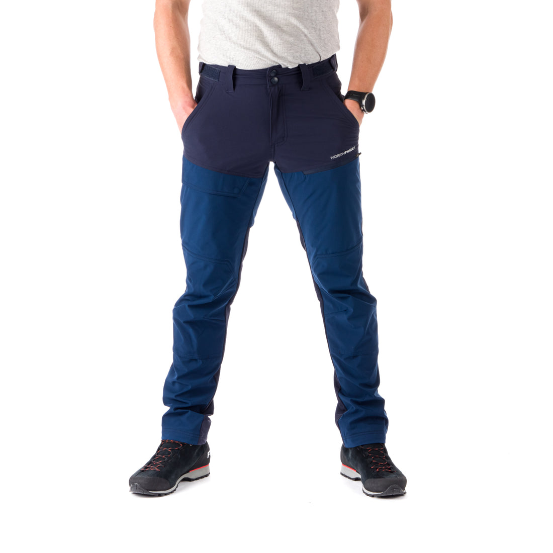 NO-3817OR men's hybrid pants with 4way stretch parts WESLEY 