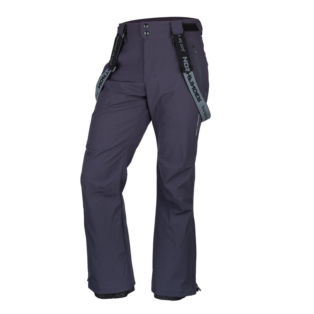 NO-3823SNW men's sky comfort trousers with braces BRIAR