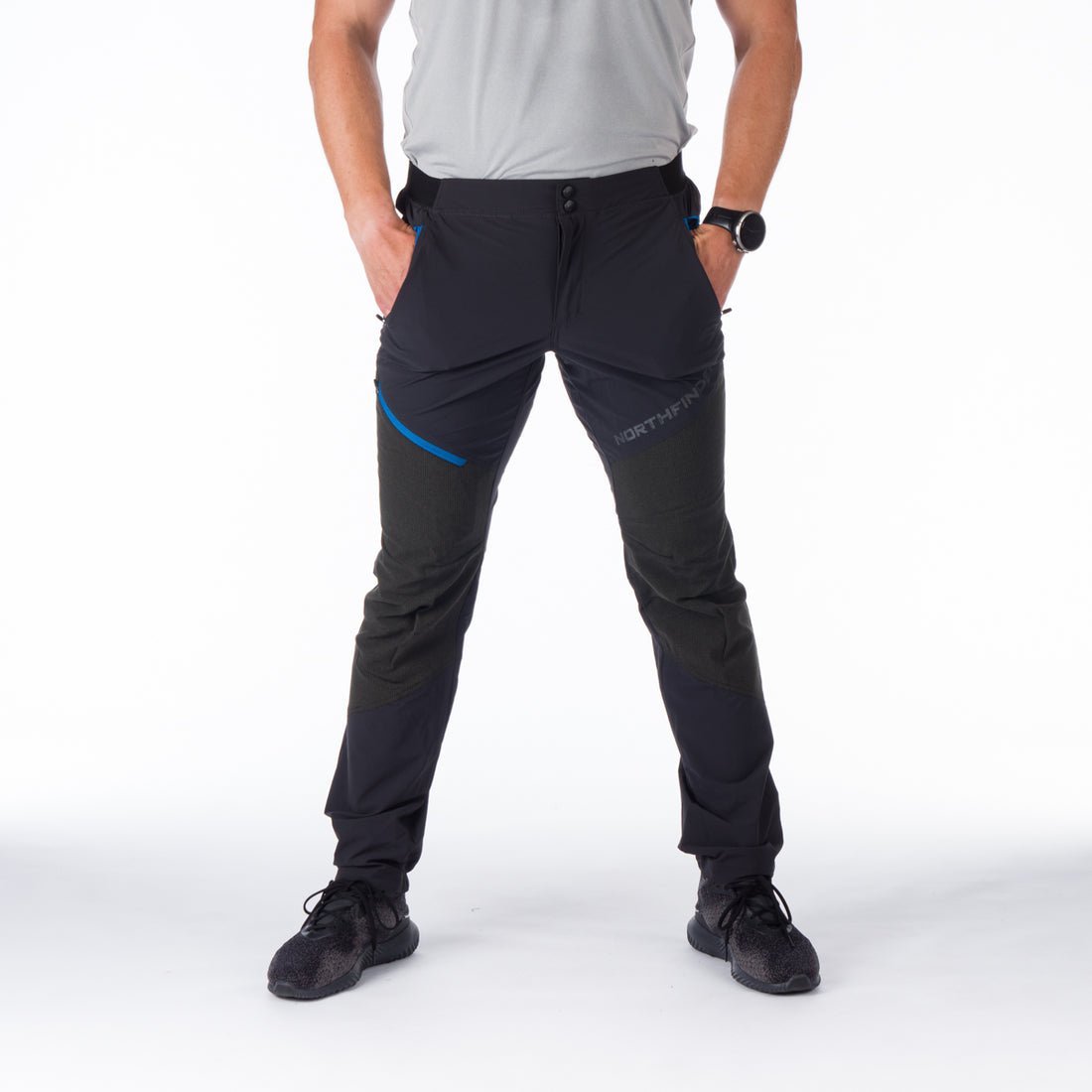 NO-3842OR men's outdoor lightweight regular fit stretch pants HERMAN